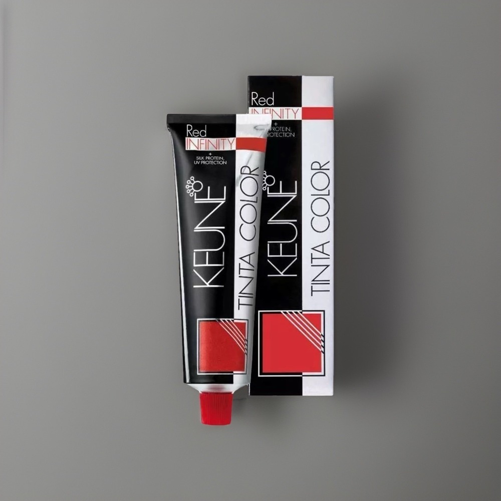 Keune Tinta Color (Permanent) Red Infinity 60ml Tube. 6.6 RI EXP.  9/2025